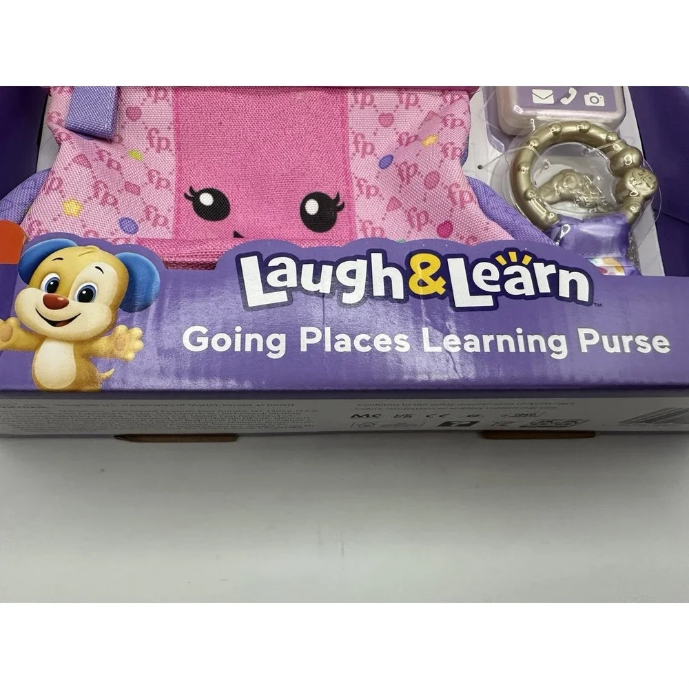 Rare Fisher-Price Laugh & Learn‎ Pretty Learning Purse Ages 6-36 Months *NIB NEW